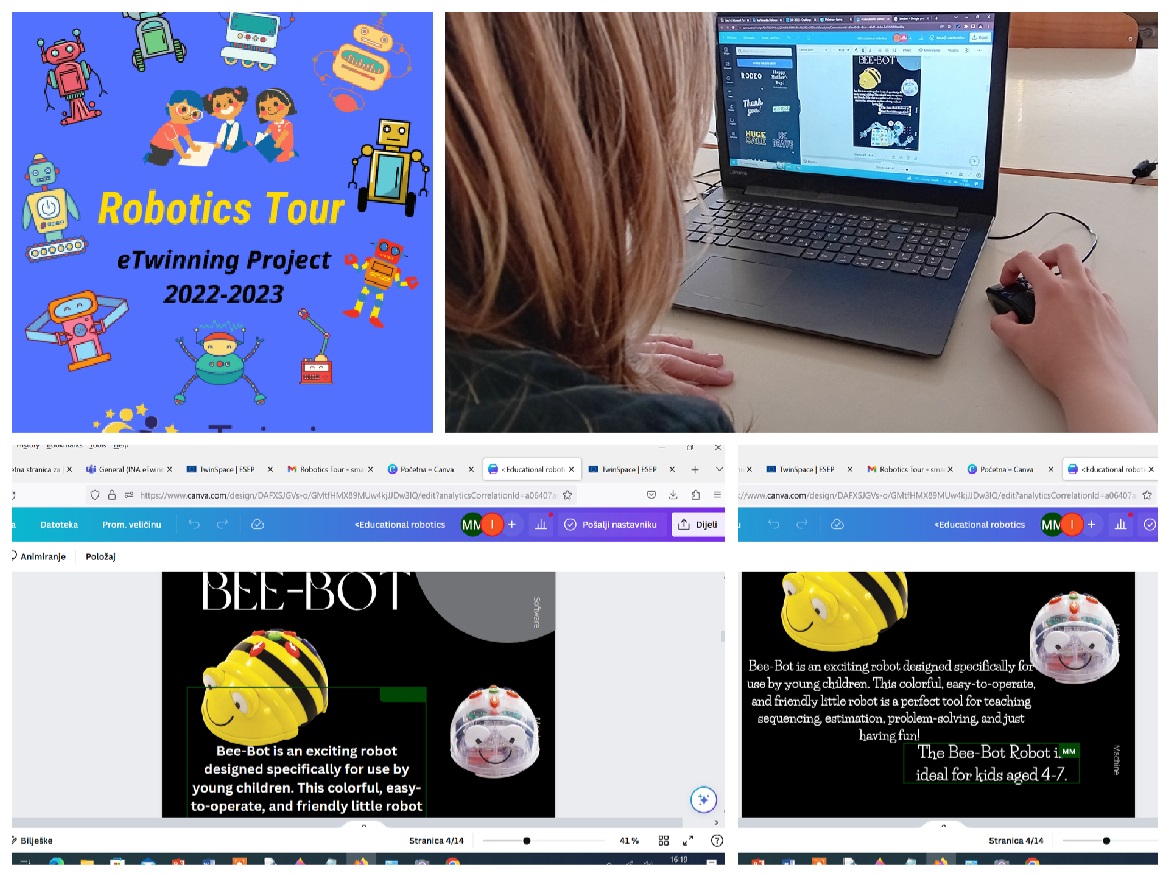 Educational Robotics - Canva posters